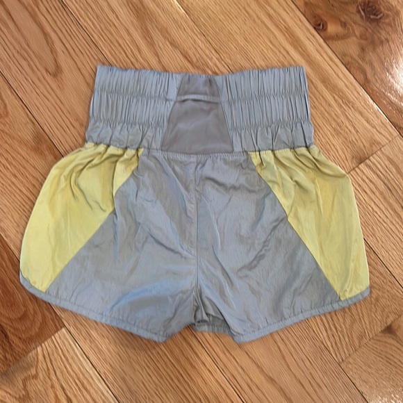Free People Movement - The Way Home Shorts, size small, grey, yellow and purple - Picture 3 of 3
